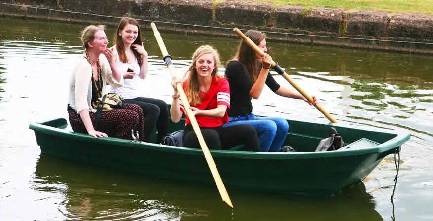 Rowing or Canoeing