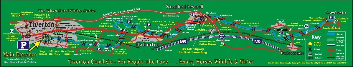 Great Western Canal Map