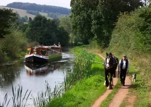 Tiverton Horse Drawn Barge